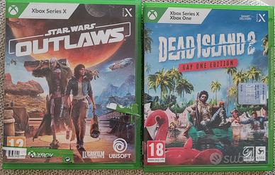 Starwars Outlaws e Dead Island 2 (xbox series x)