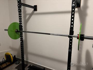 Dischi pesi olimpionici 2 x 5/10/15 kg acciaio