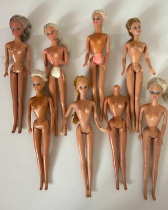 Lotto bambole Barbie Mattel