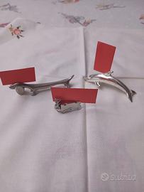 set 3 segnaposto Bugatti e Silea