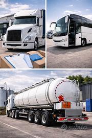 Autista D + CQC | C/CE in formazione