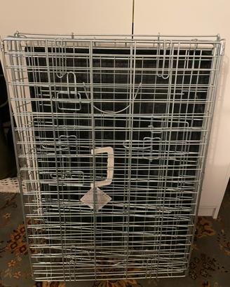 Trasportino ripiegabile zincato