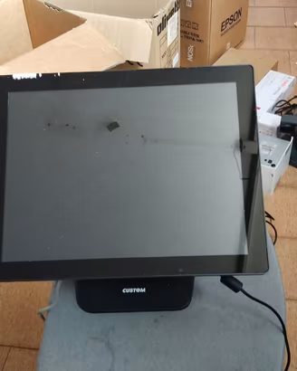 2 PC POS touchscreen