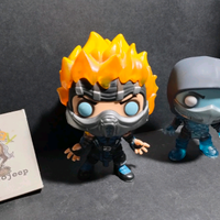 Set 2 Funko Pop Scorpion & Sub Zero  Mortal Kombat