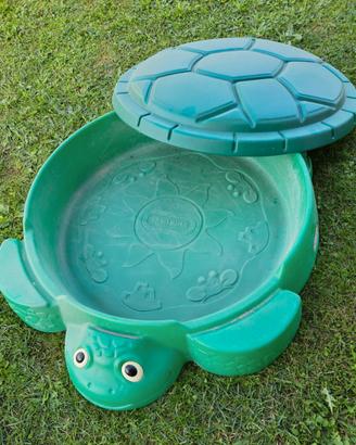 Little Tikes Tartaruga Sabbiera per Giardino