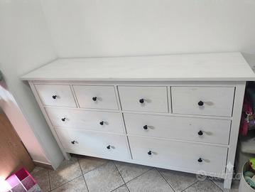 cassettiera hemnes ikea 8 cassetti 