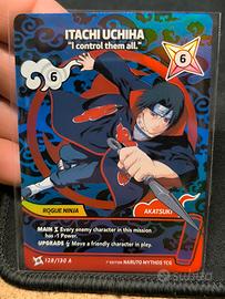 Naruto Mythos Itachi Uchiha Rara Tcg 128/130 A