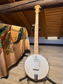 Banjo Deering Goodtime A/E con pickup Kavanjo