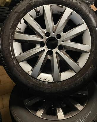 4 Cerchioni+Gomme Mercedes Classe A - 205/55 R16