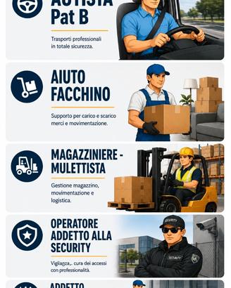 OPERATORE - DISPONIBILE SUBITO 