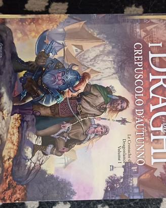 Libro i draghi del crepuscolo d’autunno