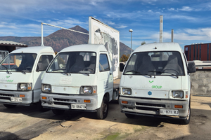 Piaggio Porter adibiti a vela pubblicitaria