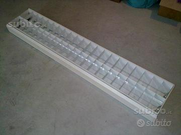 Plafoniera Alluminio Neon 58W