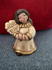 Thun angelo quadrifoglio color champagne cm 15