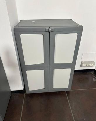 MOBILETTO MULTIUSO IN PLASTICA RIGIDA 2 ANTE