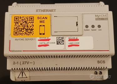 bticino domotica myhome server 1
