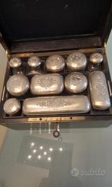 Antica scatola da viaggio francese  Napoleone III 