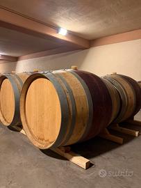 Barriques-Rovere francese per affinamento del vino