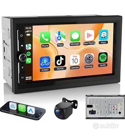 Autoradio, due din 7 pollici DAB plus