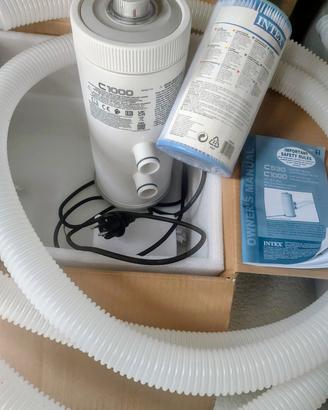 pompa filtro intex piscina 
