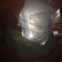 100 custodie plastica trasparente per cd dvd