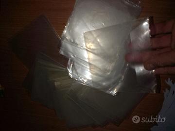 100 custodie plastica trasparente per cd dvd