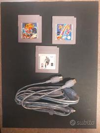 lotto giochi game boy + cavo