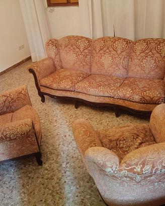 divano 3 posti e 2 poltrone