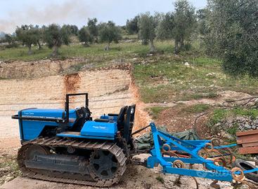 Landini 5830 con attrezzatura