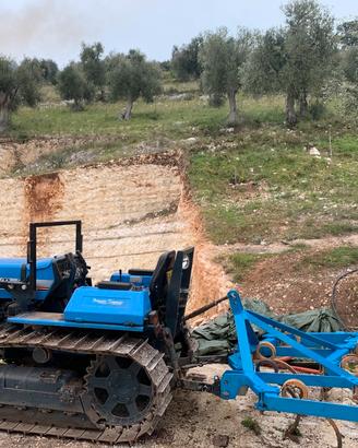 Landini 5830 con attrezzatura