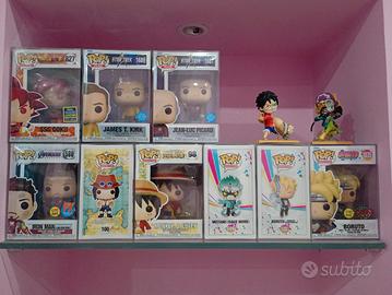 Funko pop, action figures