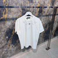 T-shirt Prada bianca e nera
