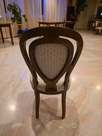 lotto 100 sedie classiche imbottite