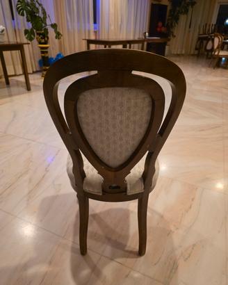 lotto 100 sedie classiche imbottite