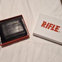 portafogli Rifle pelle nera