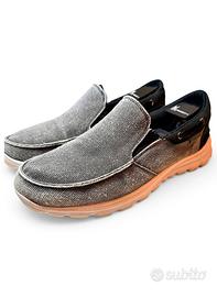 Slip-On Uomo in Denim - Nero/ Grigio - Taglia 46
