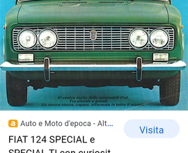Fiat 124 auto d'epoca