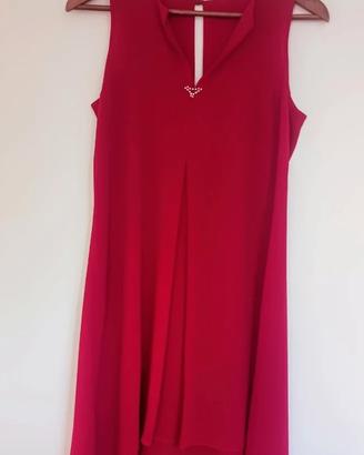 vestito rosso elegante 
