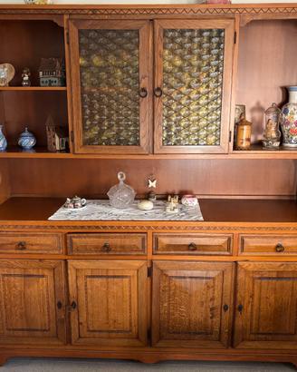 Salotto completo in Rovere Massiccio