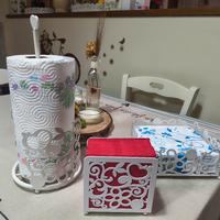 porta tovaglioli e porta scottex 