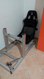 Postazione Guida profilati alluminio - Simulatore 