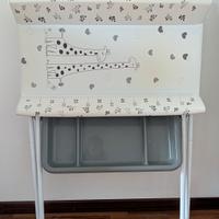 fasciatoio con vaschetta bagnetto 