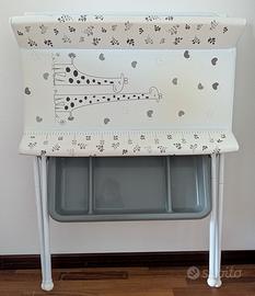 fasciatoio con vaschetta bagnetto 