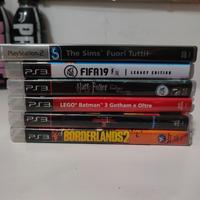 Lotto videogiochi Ps3 e ps2