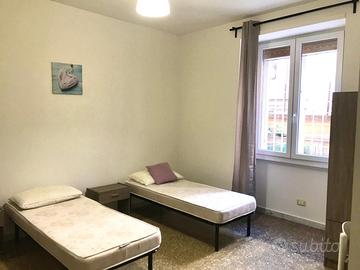 Posto letto in stanza doppia zona Piazza Bologna
