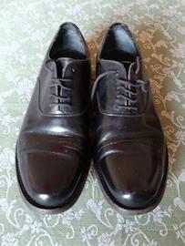 scarpe uomo Jil Sander tg 40 in vera pelle 