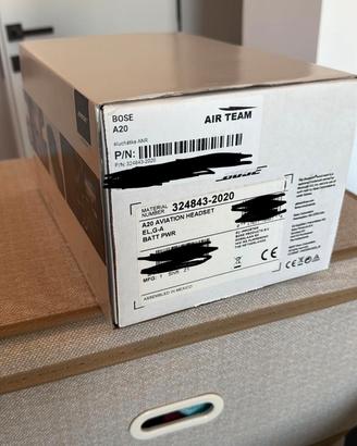 Bose A20 Aviation Headset – ANR – Pari al nuovo