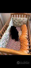 Lettino in legno bambini