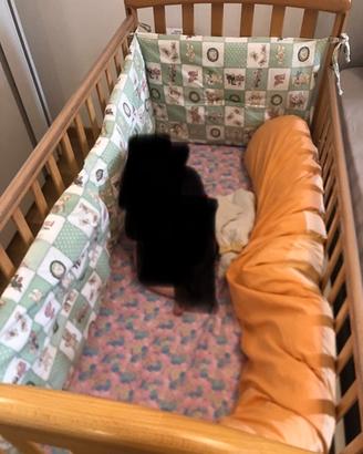 Lettino in legno bambini
