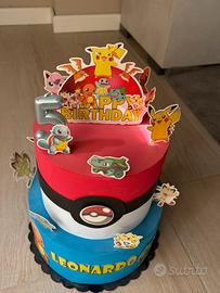 Torta scenografica pokemon